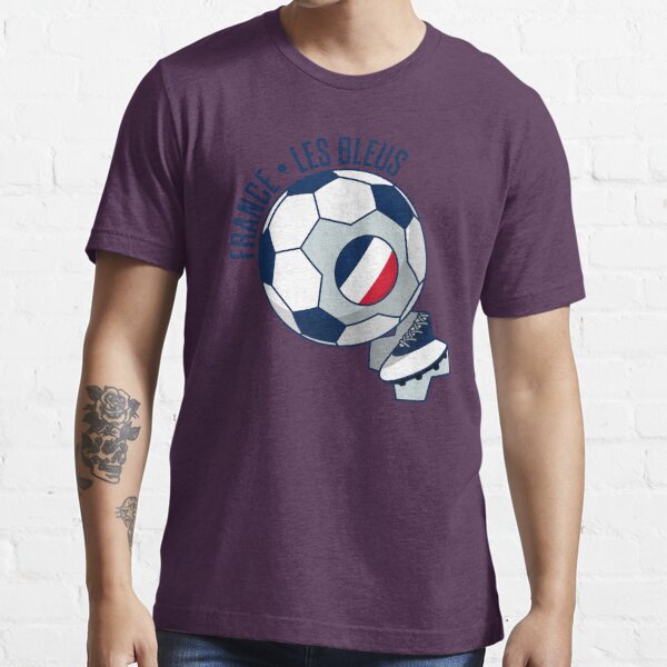 Les Bleues - France - French Flag Soccer / Football Fan Essential T-Shirt  for Sale by ClickForMore