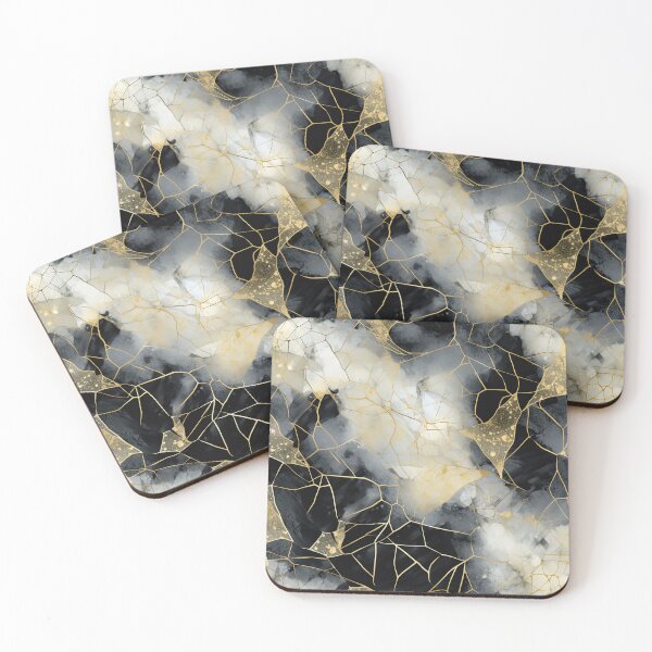 Item preview, Plein air, black and gold cracked 4 designed and sold by obstinator.