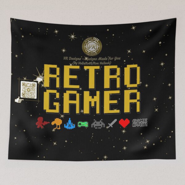 Item preview, Retro Gamer: A Classic Style Video Game Art for Gamers (V2)  designed and sold by Visual Resolutions.