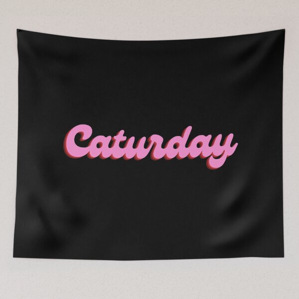 Item preview,  Happy Caturday designed and sold by StickerSparkle.