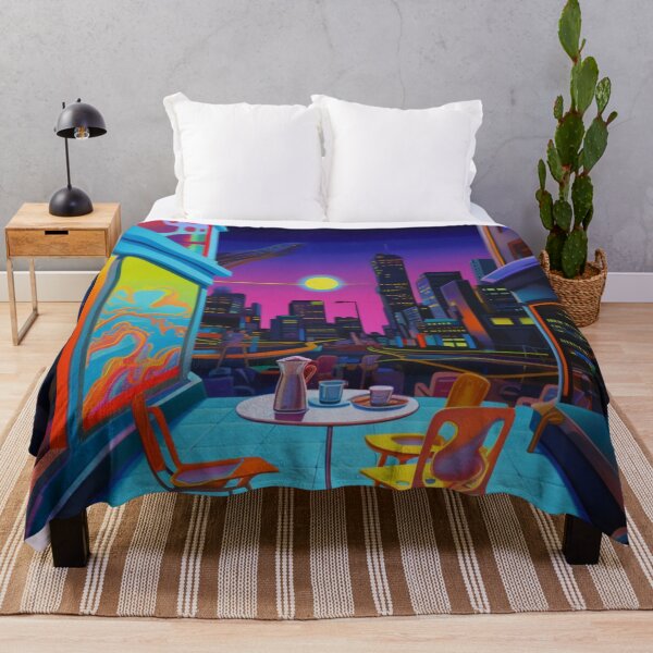 Item preview, Twilight Over Manhattan: New York City Night View designed and sold by Moisky Art.