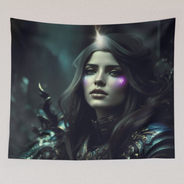 Item preview, Warrior woman in armor designed and sold by magikman65.