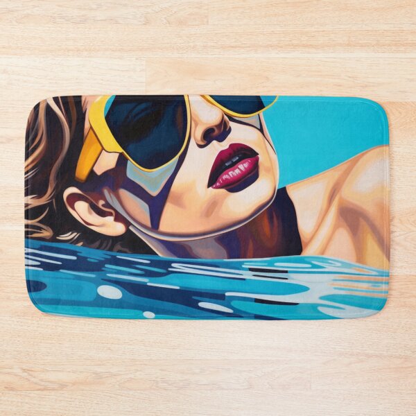 Item preview, Radiant Dip: Sun-Kissed Swim in Chic Style designed and sold by Moisky Art.