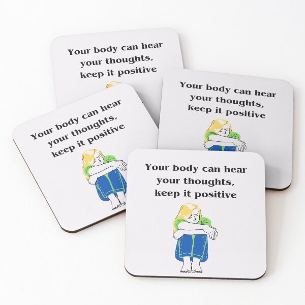 Item preview, Your body can hear your thoughts, keep it positive designed and sold by TLC4ever.