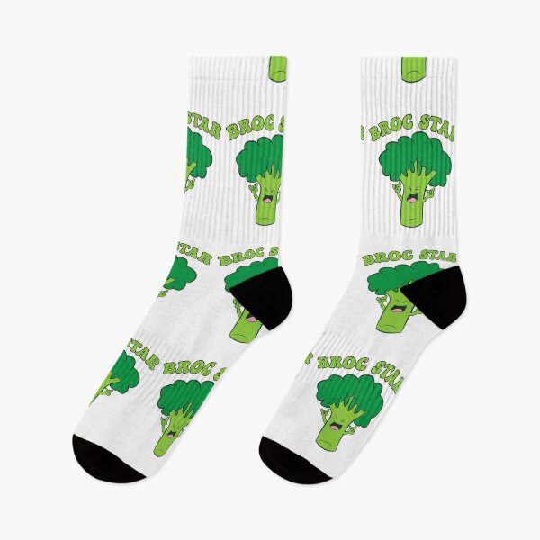 Item preview, BROC STAR | Cute Broccoli Pun | Funny Broccoli | Broc N Roll designed and sold by Christina-grich.