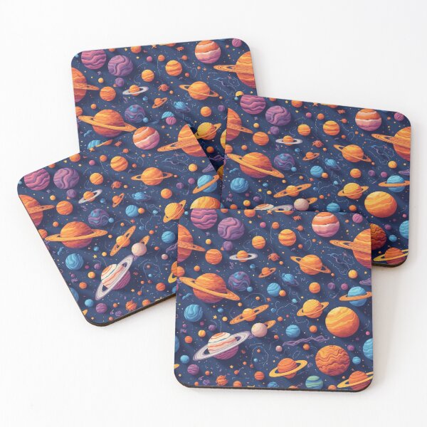 Item preview, Planets and stars Pattern designed and sold by JapKo.