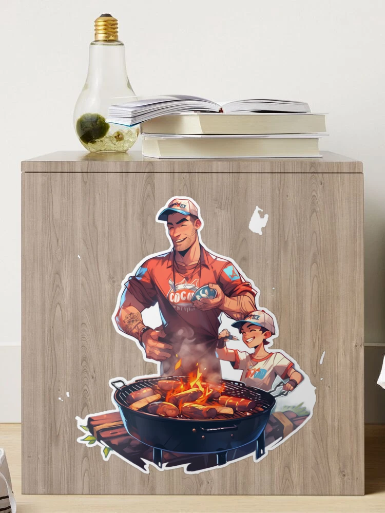 BBQ Daddy - barbecue grilling grill master father' Bandana