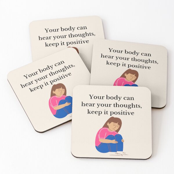 Item preview, Your body can hear your thoughts, keep it positive designed and sold by TLC4ever.