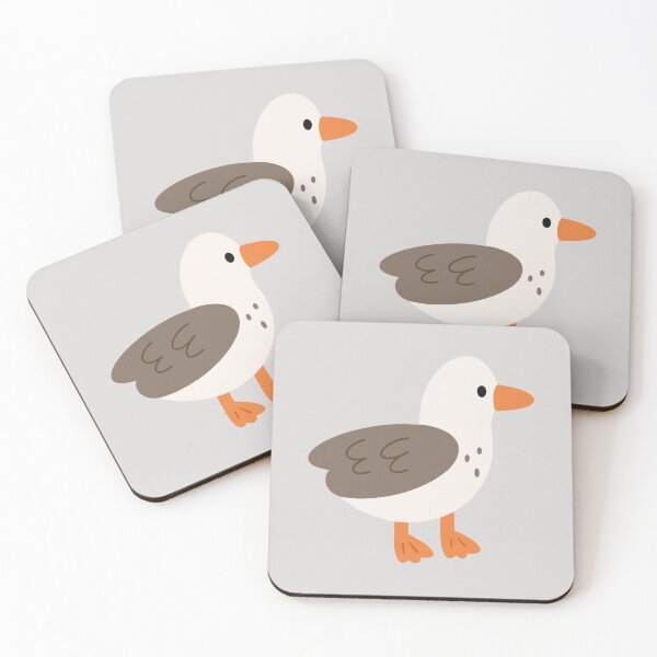 Item preview, seagull sea bird sticker sublimation  designed and sold by GizziArt.