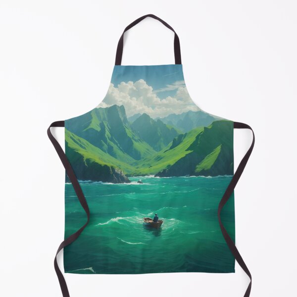 Item preview, Lone Figure in a boat designed and sold by JapKo.