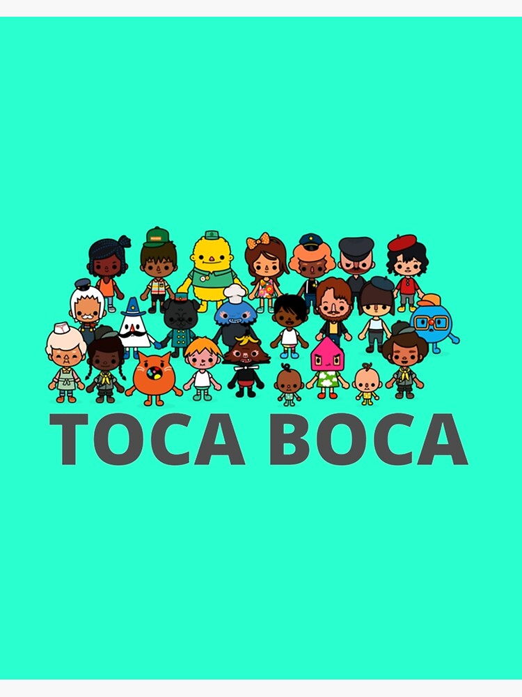 Toca boca anime Poster for Sale by JaidaGlover