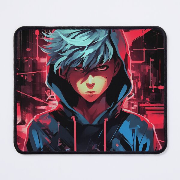 Item preview, Arcane Anime Boy - Cyberpunk Artwork designed and sold by DW3WD.