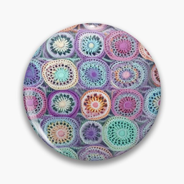 Item preview, Pastel crochet patchwork designed and sold by pinkal.