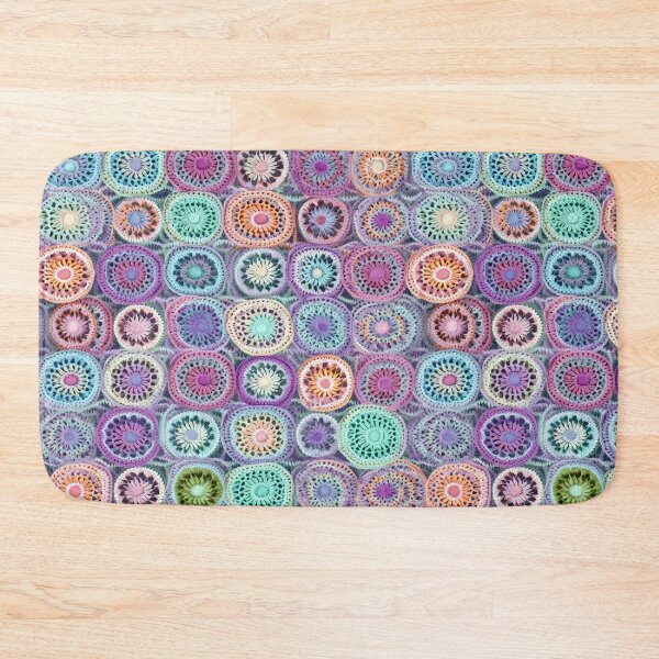 Item preview, Pastel crochet patchwork designed and sold by pinkal.