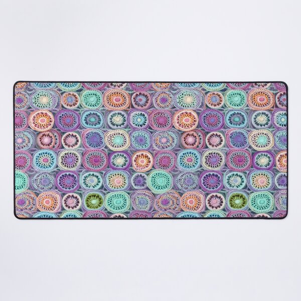 Item preview, Pastel crochet patchwork designed and sold by pinkal.