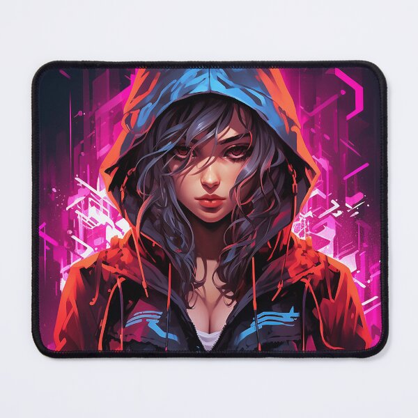 Item preview, Arcane Anime Girl - Cyberpunk Artwork  designed and sold by DW3WD.