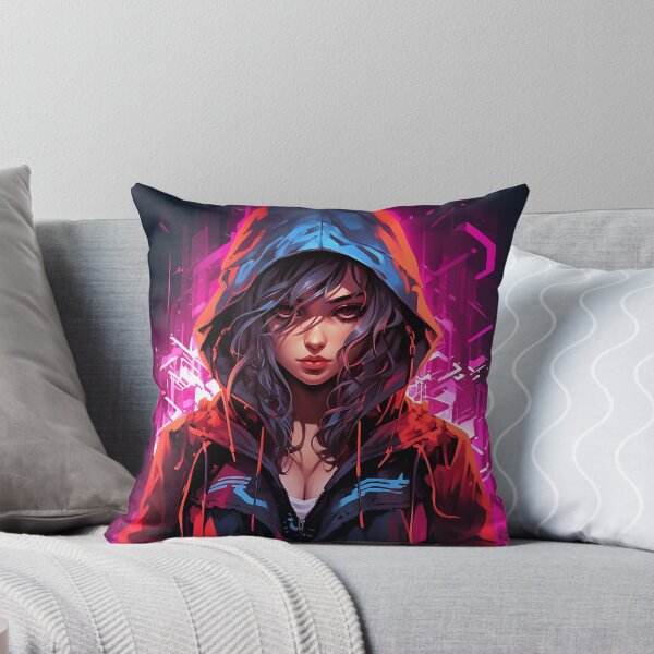 Item preview, Arcane Anime Girl - Cyberpunk Artwork  designed and sold by DW3WD.