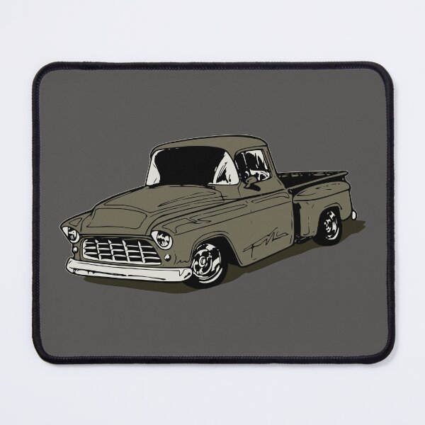 Item preview, Gray 55 Chevy Hot Rod Truck, Classic pickup designed and sold by Glenn Mueller.