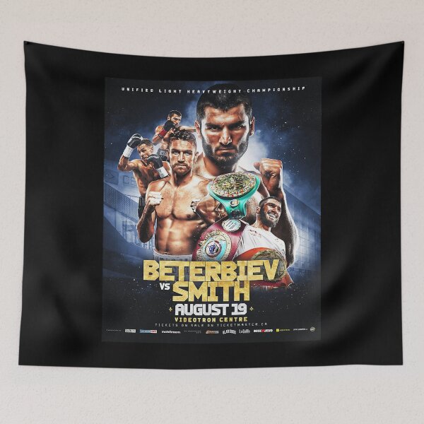 Item preview, Beterbiev vs Smith Official Fight Poster Classic designed and sold by EulaliaKoepp.
