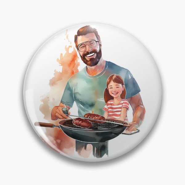 Item preview, Fathers Day BBQ Family Cookout Fun Grillmaster Outdoor Grill Master Grilling Season King designed and sold by MartynGrey.