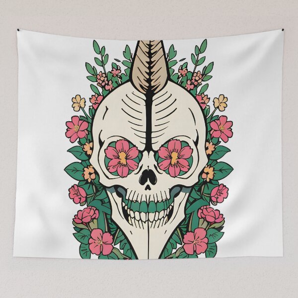 Item preview, Bones and Botany Skull edition designed and sold by dennaibz.