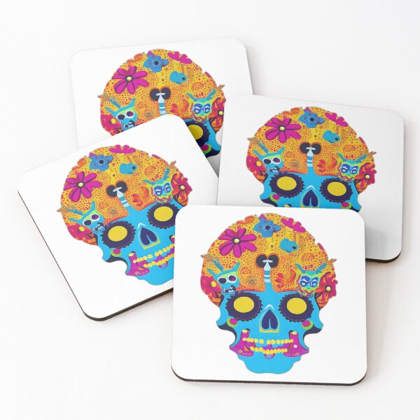 Item preview, Vibrant Skull Artistry #2- A Pop Art Celebration of Happy Life designed and sold by Freak-Scene.