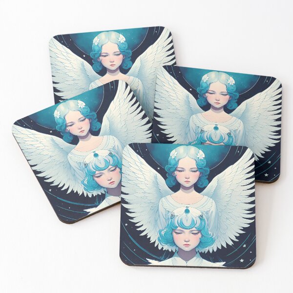 Item preview, White Winged Angel Girls designed and sold by FriskyLemur.