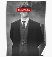 PEAKY BLINDERS TOMMY SHELBY DESIGN Poster