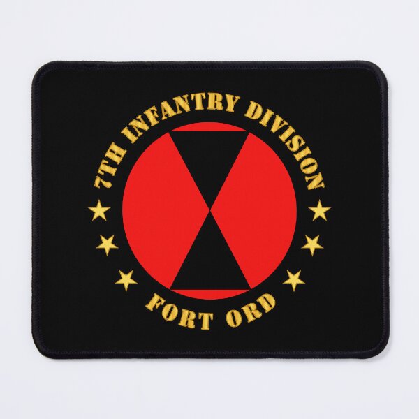 Item preview, Army - 7th Infantry Division - Fort Ord wo BkGrd designed and sold by Military Insignia Products.