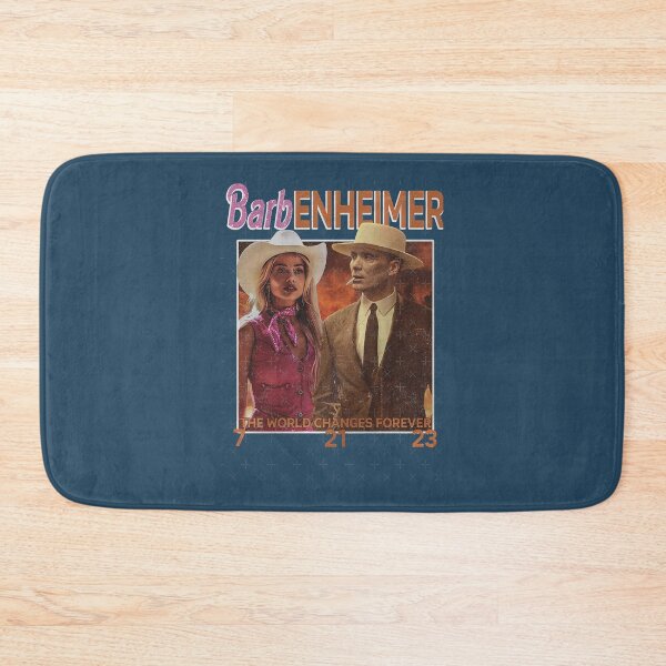 Item preview, Barbenheimer The World Changes Forever designed and sold by RayceJoshi.