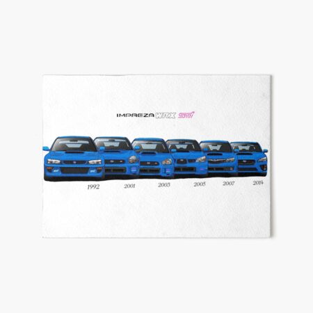 STi Heritage Art Board Print