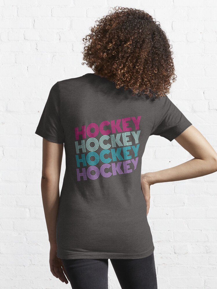 Original Six 6 Vintage Old School Hockey Teams Essential T-Shirt for Sale  by quickydfbv46