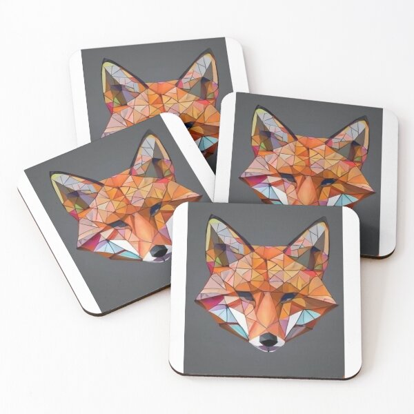 Item preview, fox polyart fan art designed and sold by Hilmanku.
