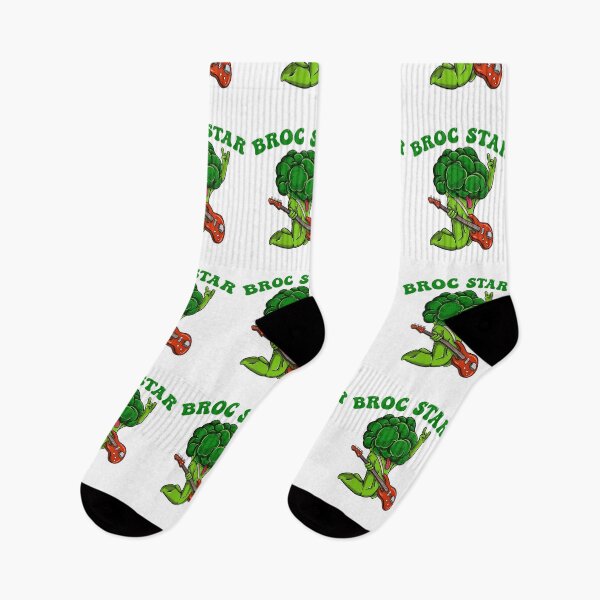 Item preview, BROC STAR | Cute Broccoli Pun | Funny Broccoli | Broc N Roll designed and sold by Christina-grich.
