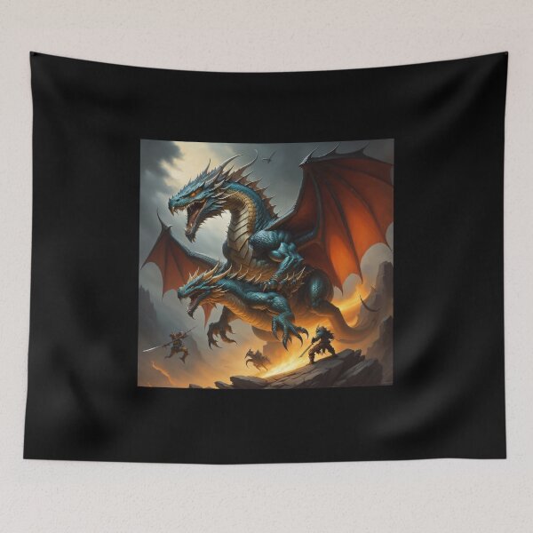 Item preview, Dragon Riding A Dragon designed and sold by Itsheartshop.