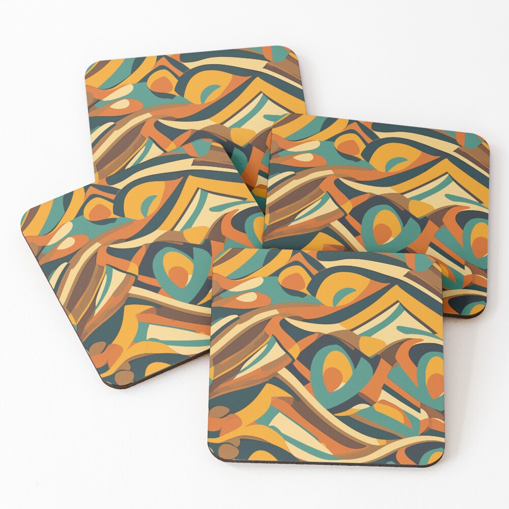 Item preview, Coasters (Set of 4) designed and sold by RidaSalArt.