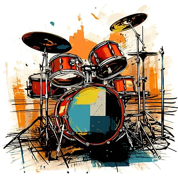 Artwork thumbnail, Rhythmic Fusion by PrintDesignLab