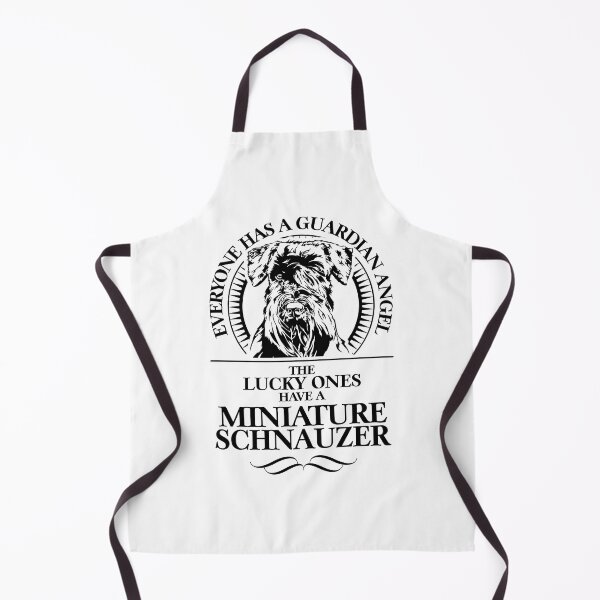Item preview, Miniature Schnauzer Guardian Angel Dog Saying designed and sold by dogarts.