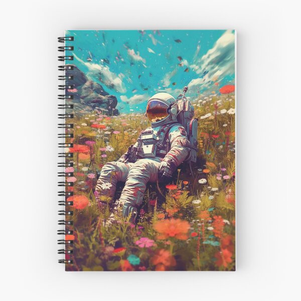 Item preview, Astronaut Amidst a Flowered Meadow designed and sold by SuperSeries.