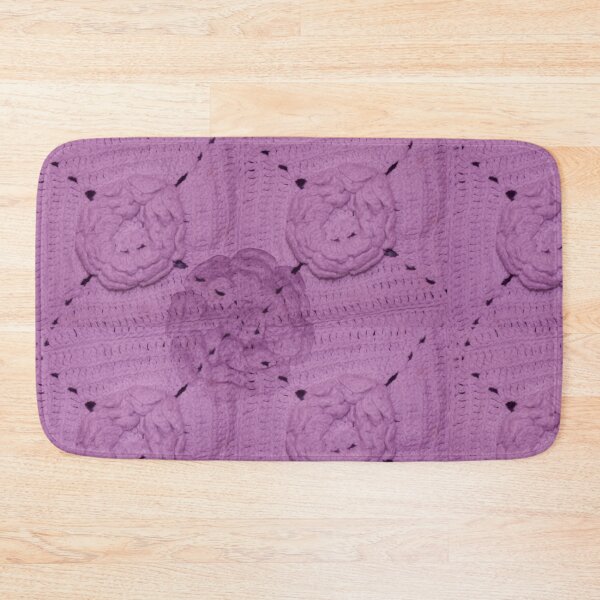 Item preview, Pink Hand Crocheted Granny Square - Crochet - Photography designed and sold by Victoria Rose.