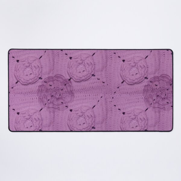 Item preview, Pink Hand Crocheted Granny Square - Crochet - Photography designed and sold by Victoria Rose.