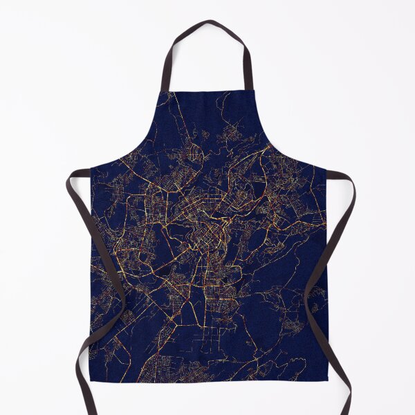 Item preview, Yerevan, Armenia Map - City At Night designed and sold by deMAP.