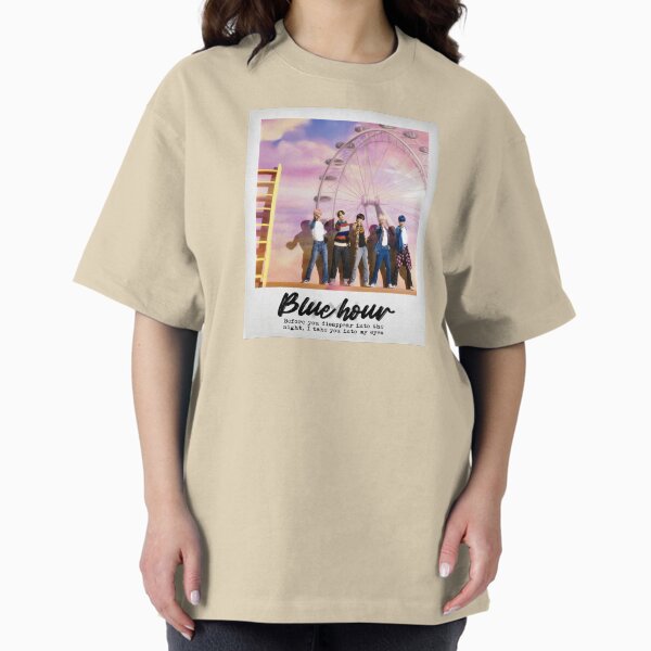 TXT Blue Hour Tシャツ 新品 L TXT Minisode BLUE HOUR T-shirt (Fan-made) – TXT Universe