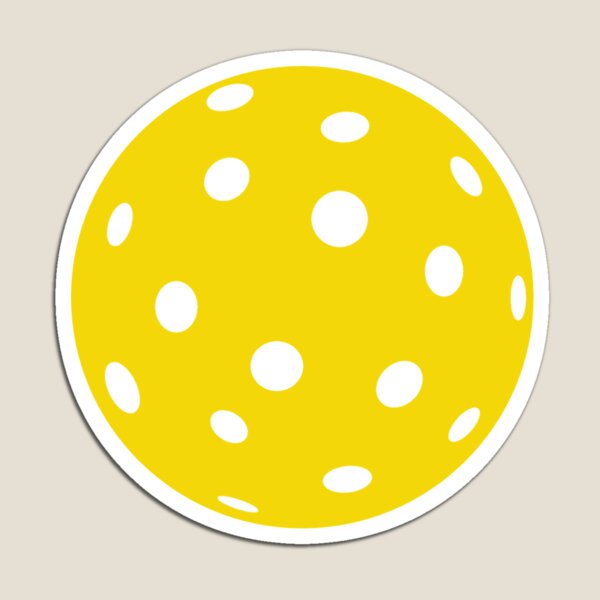 Item preview, Pickleball ball yellow designed and sold by micarto.