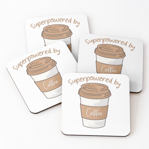 Item preview, Superpowered by coffee v2 designed and sold by JapKo.