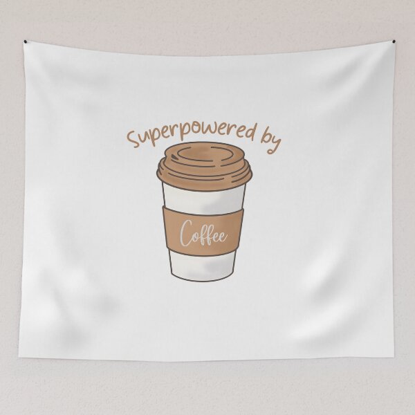 Item preview, Superpowered by coffee v2 designed and sold by JapKo.