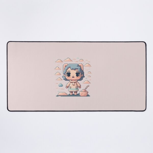 Item preview, Adorable Chibi Girl Pixel Art designed and sold by Itsheartshop.