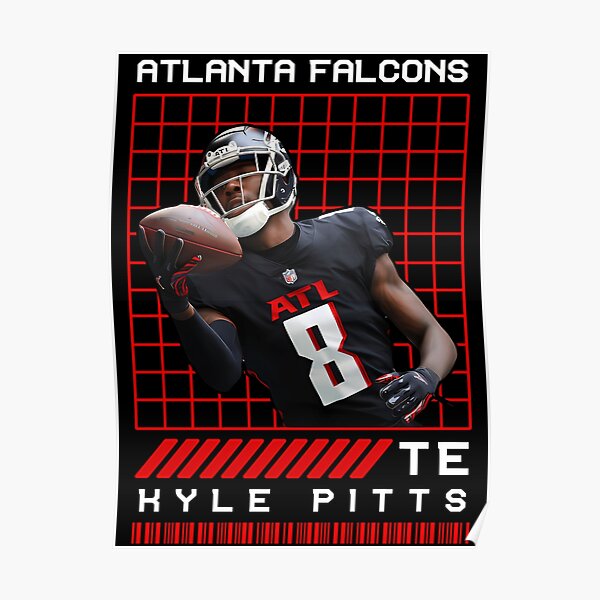 Kyle Pitts 8 Atlanta Falcons football player poster gift shirt, hoodie,  sweater, long sleeve and tank top