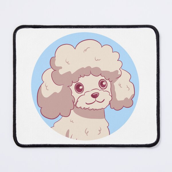 Item preview, Cute white poodle dog designed and sold by Yaragold.
