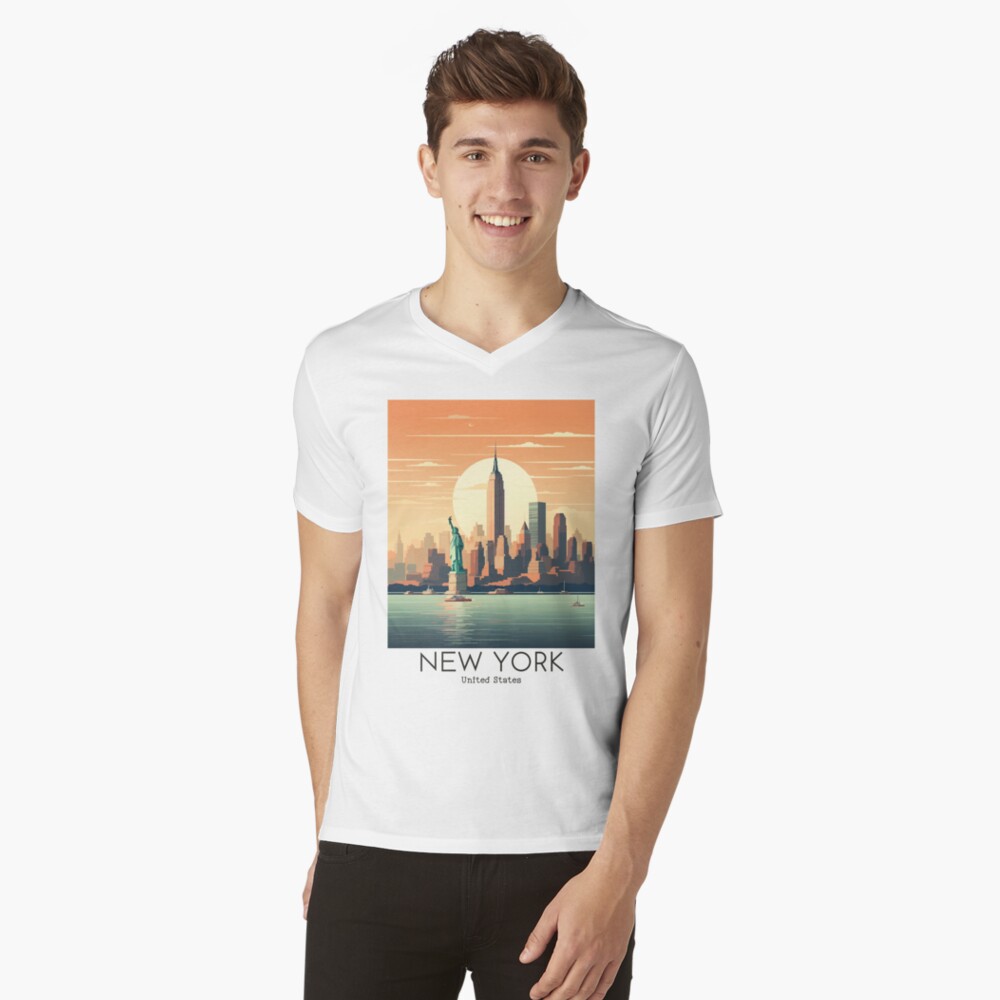 Item preview, V-Neck T-Shirt designed and sold by GoodOldVintage.
